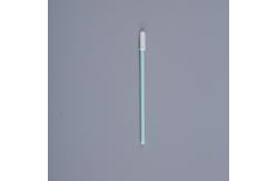 China Semiconductor Cleaning Anti Static Swabs Thin Head White Foam Green Stick supplier