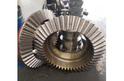 China Straight Bevel Gears With 90 Deg Shaft Angle For Versatile Shaft Application supplier