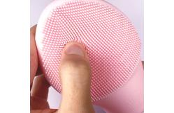 China OEM Grey Silicone Cleansing Brush Face Silicone Scrubber Electric supplier