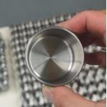 Custom Straight Wall Zirconium Crucible For Melting And Smelting for sale