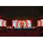 Ultra-Clear Die-Casting Aluminum RGB LED Display 1/4 Scanning Stadium Full Color Outdoor Screen Waterproof Single And Dual Color Screen for sale