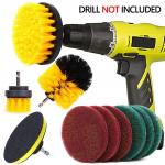 10 Pieces Electric Drill Cleaning Brush Power Scrubber Cleaning Brush Set for sale