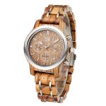 Custom Logo Wooden Quartz Watch For Man And Woman for sale