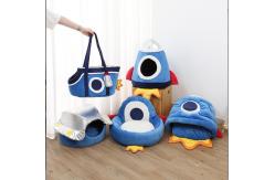 China Rocket Pet Bed Mat Litter Yurt Cat Sleeping Bag Bed Removable supplier