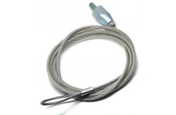 China Steel Wire Rope Crimped With Snap Hook Toggle Cable Gripper Suspension Kit supplier