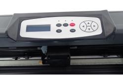 China Grey 28'' 720mm ABS Carriage Vinyl Cutting Plotter Machine supplier