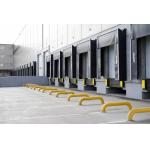 High Profile Q235 Rack Guard Material Handling Equipment Fabrication