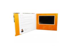 China Region LCD Video Brochure Card with CMYK and 128MB-32GB Memory Capacity supplier