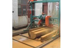 China DS2000 Double Circular Sawmill 2000mm Electric Swing Blade Sawmill supplier