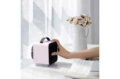 China 2000mAh Rechargeable Handheld Air Cooler Fan with 3 Adjustable Wind Direction supplier