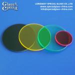 Custom Optical Colored Glass Filters For Imaging And Microscopy for sale