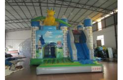 China Dragon Combo Inflatable Jump House Safe Nontoxic Quadruple Stitching In Public supplier
