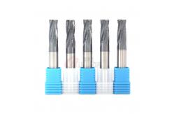 China 10mm 3/8 Fine Pitch Roughing End Mill Carbide HRC60 4 Flutes supplier