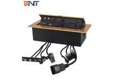 China 30cm Cable Pop Up Power Socket Desk Mounted Universal Wiring Electrical supplier