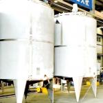 Cylindrical Shape Pu Insulation 10000l Stainless Steel Wine Fermentation Tanks for sale