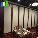 Ebunge Movable Partition Walls MDF Finish Aluminum Frame Folding Acoustic Room Divider for sale