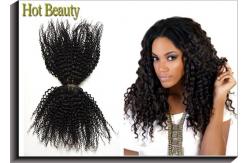 China Full Ends Indian Virgin Hair Extensions Remi Kinky Curly Double Weft supplier