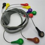 Edan Holter Ecg Snap Connector , SE - 2003 / SE - 2012 10 Lead ECG Cable for sale
