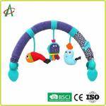 L67cm Spiral Pram Toy Infant Pram Stroller With BB Squeaker for sale