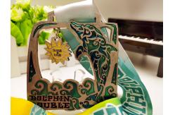 China Goldplating Metal 5k Race Medals Die Casting / Stamping Process supplier