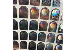 China ID Card Moisture Proof Holographic Foil Stickers , 3D Holographic Stickers supplier