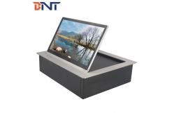 China Conference Desk Electrical Pop Up Motorized Monitor Lift , Computer Screen Lift supplier