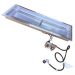 910mm Square Stainless Steel Fire Pit 2.9ft Fire Table Pan for sale