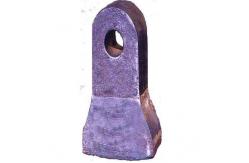 China High manganese plate hammer for hammer crusher Used of the construction industry supplier