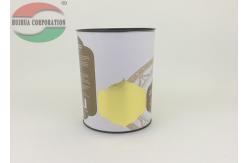 China Anti-rust Movable Metal Lid Kraft Paper Tube Packaging For Coffee supplier