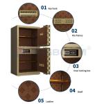 Electronic Lock Smart Office Safe Box Dual Alarm YB/N7-120D