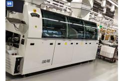 China 1800mm Zone Automatic Wave Soldering Machine Hot Air Lead Free BGA CSP SS316L supplier