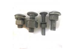 China Hot Dip Galvanized Round Head Bolts Guardrail Safty Bolts And Nuts And Washers supplier