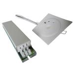 Recessed Chargeable Ceiling Emergency Light 1*1W SMD White LED for sale