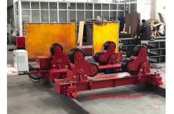 China 150 Ton Welding Pipe Rollers Self Aligning With Wireless Hand Control supplier