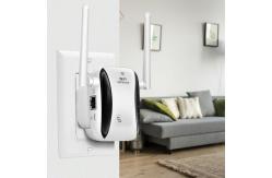 China 300M Small Steamed Repeater Signal Amplifier Wifi Repeater Router Dual Antenna supplier