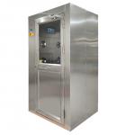 China SS 201 Air Shower Room Single Sided Blowers 380V 220V With Swing Door for sale