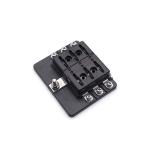 R3-76 ATO ATC Blade Fuse Block With 6 Circuits M4 Screw Mount