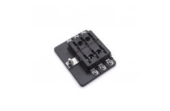 China R3-76 ATO ATC Blade Fuse Block With 6 Circuits M4 Screw Mount supplier