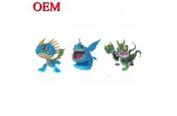 China CUSTOM Plastic Mythical Creatures Toys Animal Figures Dragon 3D Model Plastic Figure supplier