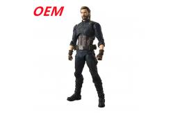 China OEM factory custom Spiderman action Figures Toy custom Movie Model PVC figure supplier