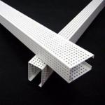 Wooden Grain U Baffle Acoustic Ceiling Aluminum Perforated 1.0mm Thickness for sale
