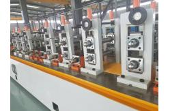 China Precision Tube Mill ERW Pipe Machine 25-76mm High Frequency Welding supplier