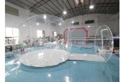 China 0.8mm Transparent PVC Inflatable Bubble Dome Tent supplier