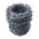14 Gauge Barbed Wire Fencing For Protective Construction 15mm-30mm for sale