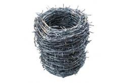 China 450mm Coil Diameter Galvanized Razor Barbed Wire For Mesh Fence supplier