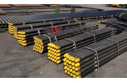 China 76mm - 140mm 2 3/8 API REG DTH Drill Rods With Wrench Flat supplier