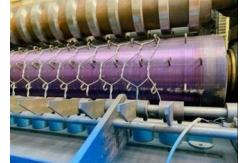 China PLC Control Automatic Gabion Machine 60*70mm Mesh for Coal Mining supplier
