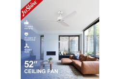 China White 3 ABS Blades Ceiling Fan With Smart Remote Control supplier