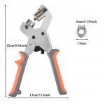 Practical Alloy Grommet Tool Kit Anti Abrasion Multiple Sizes