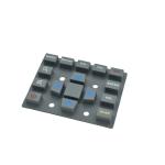 Customizable Silicone Rubber Keypads With Optional Backlight And LED Color for sale